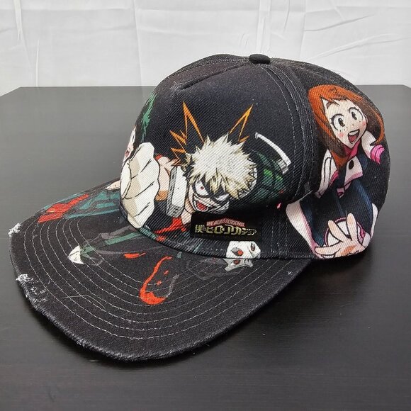 my hero academia Other - My Hero Academia Anime Character Snapback Hat Adjustable OSFA Adult Manga Cap